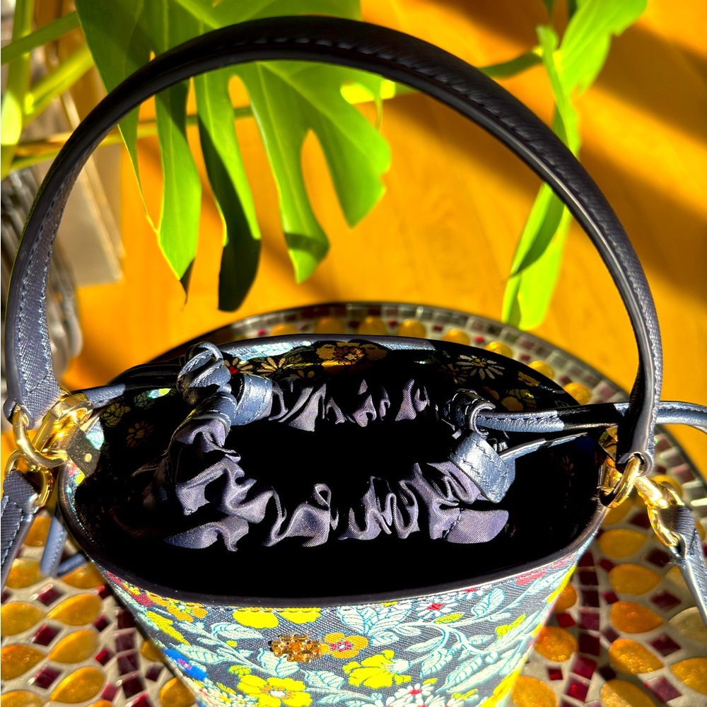 Tory Burch small flower bucket bag